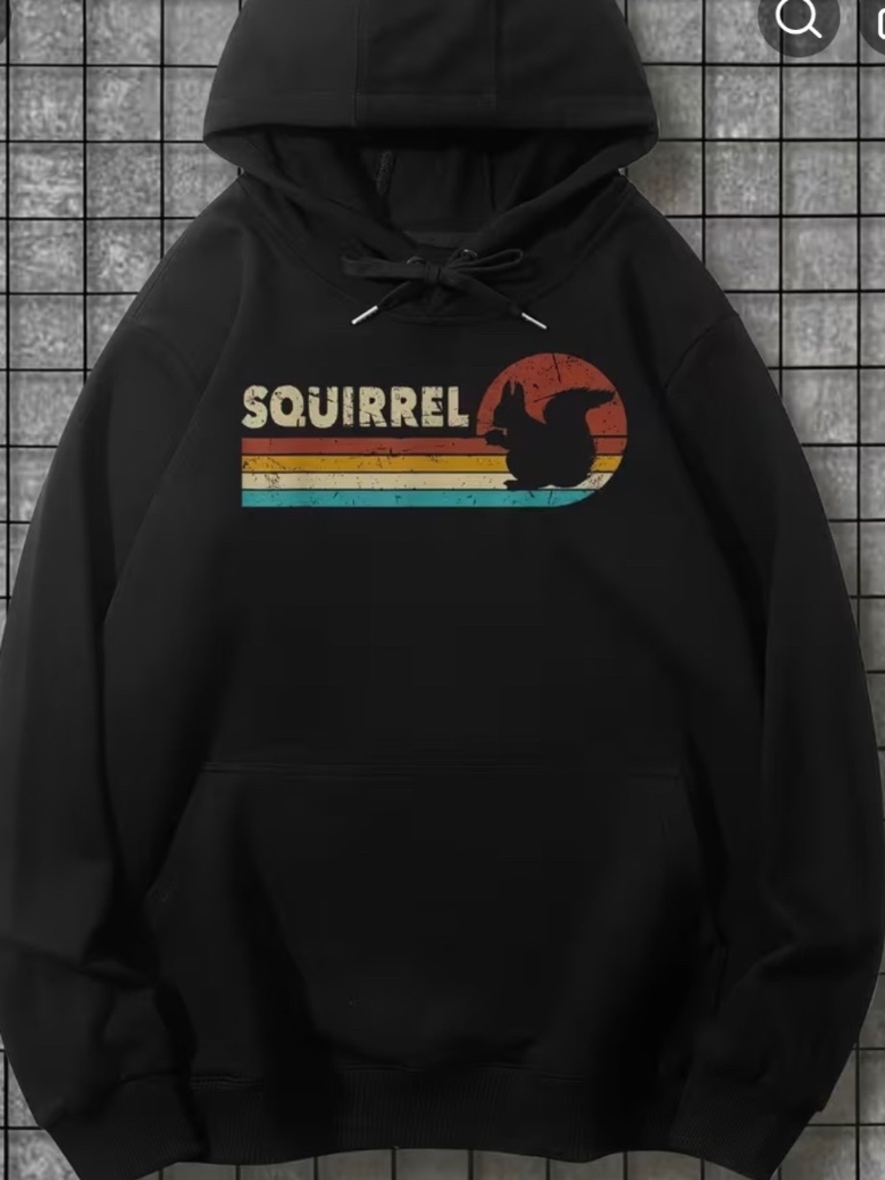 Squirrel Unisex Hooded Sweatshirt